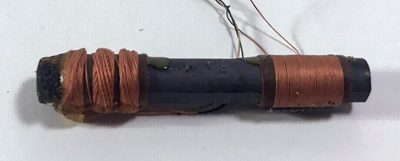 Photo of ferrite loop antenna